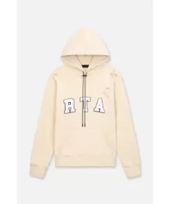 RTA MARKUS HOODIE BEIGE COLLEGIATE