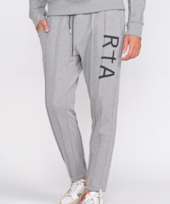 rta-pintuck-sweatpants-label-print